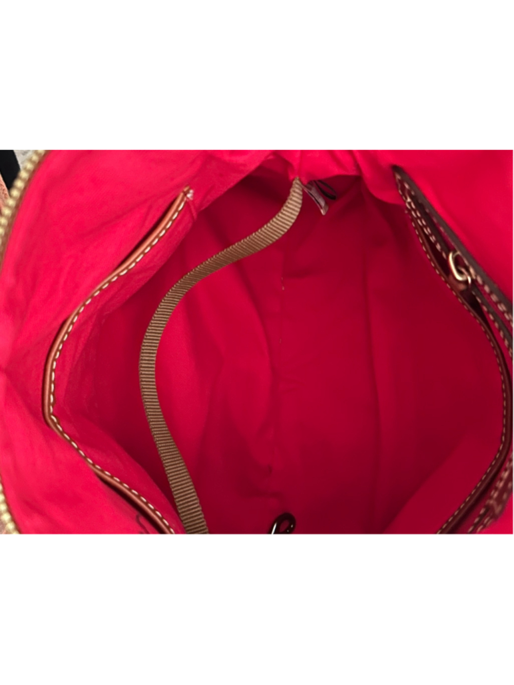 Women's Dooney & Bourke Suede Hobo Bag One Size Brown - Picture 10 of 12